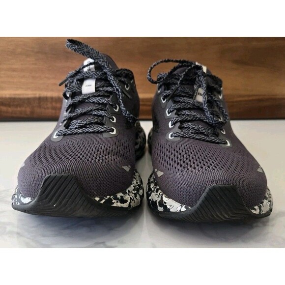 Brooks Ghost 15 Womans 9 Black, Grey, Camo Running, Jogging, Walking Shoes - Picture 3 of 6